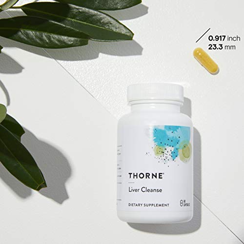 Thorne Liver Cleanse - Support System for Detoxification and Liver Support - 60 Capsules Thorne