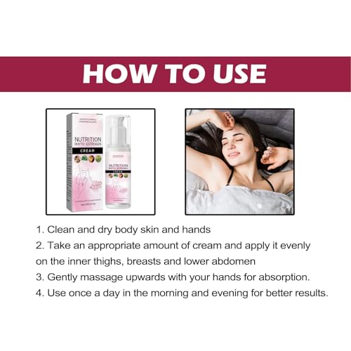 Nutrition Phyto Estrogen Cream Enhances Balance, Hormone Support, Sleep Quality ZJchao