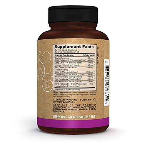 Pomona Wellness Women's Menopause Supplement Multivitamin, Supports Hormone Balance Pomona Wellness
