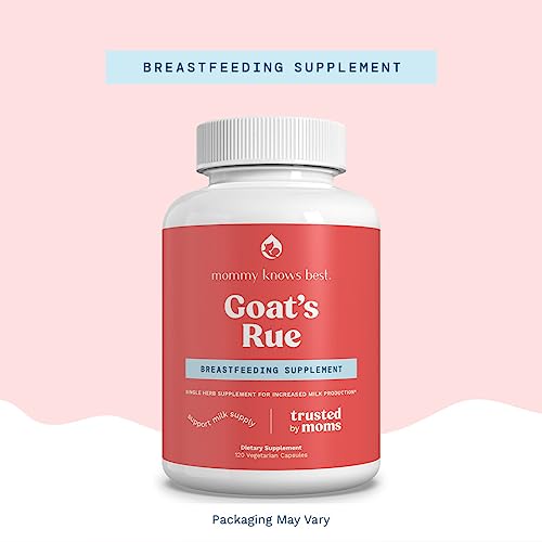 Goat's Rue Lactation Supplement For Increased Breast Milk, Lactation Supplement Mommy Knows Best