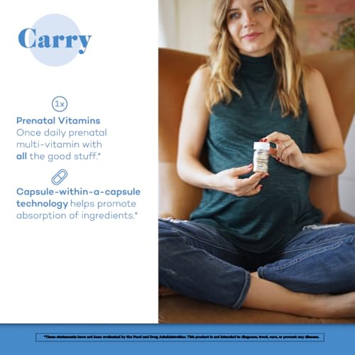 Premama Prenatal Vitamins for Women, Once-Daily Multivitamin Supplement, Includes Folate Premama