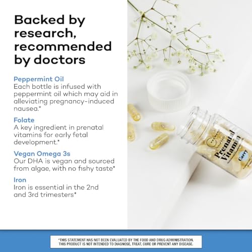 Premama Prenatal Vitamins for Women, Once-Daily Multivitamin Supplement, Includes Folate Premama