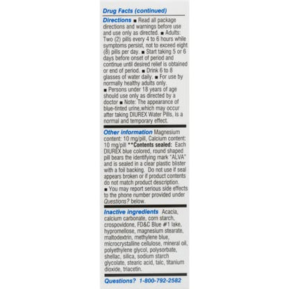 Diurex Water Pills, 42 ct
