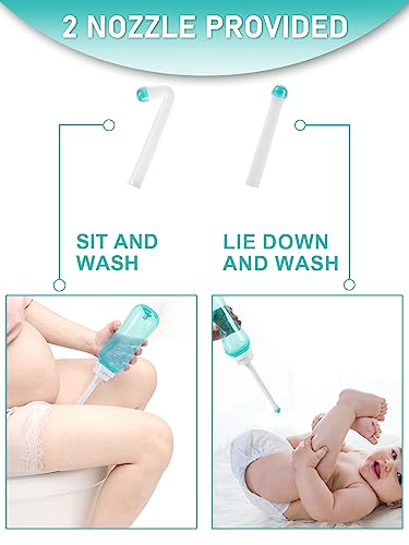 Peri Bottle for Postpartum & Perineal Care,Portable Travel Bidet for Personal Hygiene Cleaning,16.9 OZ PropoDusche