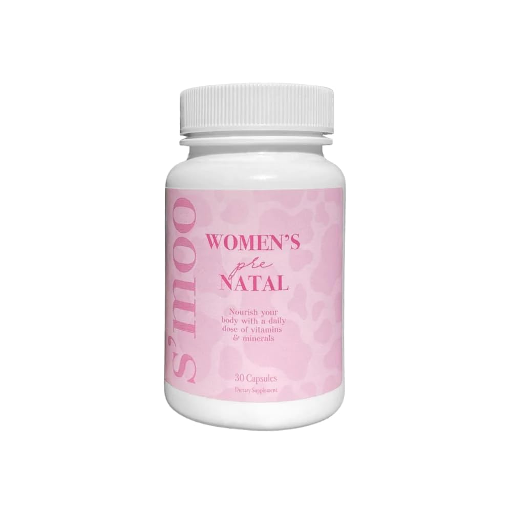 Prenatal Vitamins for Women with Iron, Vitamin D, Calcium & More, Supports Healthy Pregnancy