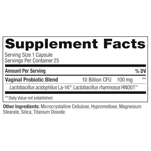 OLLY Happy Hoo-Ha Capsules, Probiotic for Women, Vaginal Health and pH OLLY