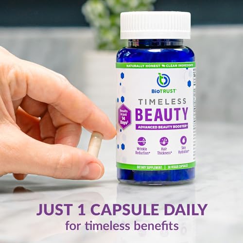 BioTrust Timeless Beauty Ceramide Booster – Hair & Skin Restoring Phytoceramides BioTrust