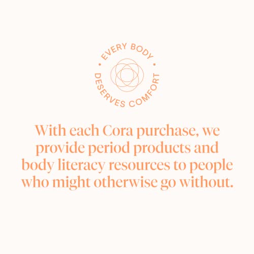 Cora Organic Applicator Tampon Multipack | 18 Regular & 18 Super Absorbency Cora