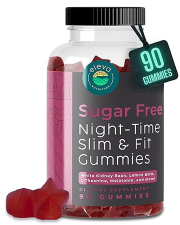 Eleva Nutrition Sugar-Free Night-Time Slimming Gummies - Keto Friendly Hunger Suppressant