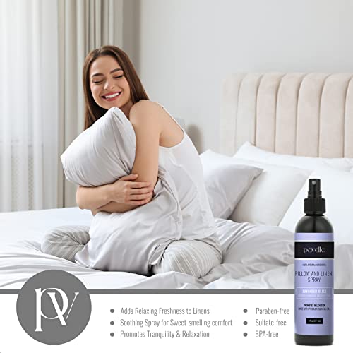 Pavelle Pillow & Linen Spray Relaxing Aromatherapy Room Refresher Mist for Sheets & Bedding Natural pavelle