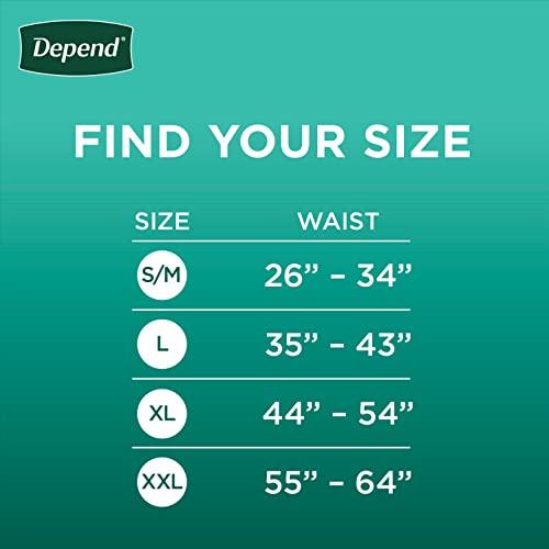 Depend Fresh Protection Adult Incontinence Underwear for Men Depend