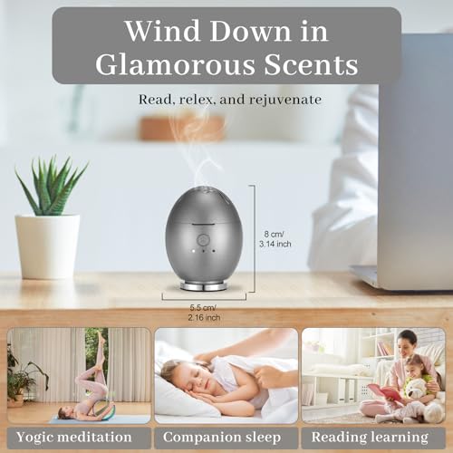 ARTRONIC Orbby Portable Aromatherapy Diffuser | Adjustable Temp | Natural Agarwood Artronic