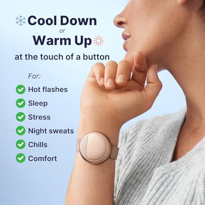 Embr Wave Cooling and Warming Wristband - Personalized Thermal Relief - Manage Hot Flashes