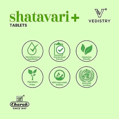 OTAA Vedistry Shatavari + with Piperine for Better Absorption | Balance Female Hormones My Store