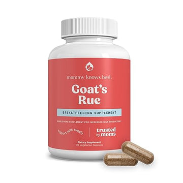 Goat's Rue Lactation Supplement For Increased Breast Milk, Lactation Supplement 