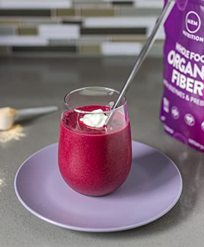 MRM Nutrition Whole Food Organic Fiber | with Enzymes + Prebiotics, 32 Servings