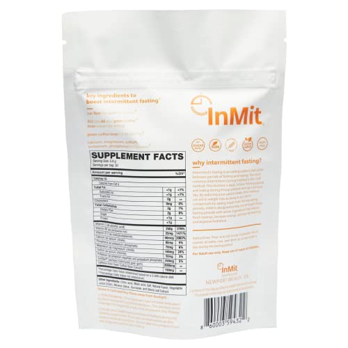 InMit Daytime Intermittent Fasting Support Drink That Provides Nourishment with 9 Essential