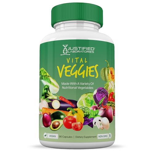 (Set of 2) Vital Fruits and Veggies Supplement Red & Green Superfoods Whole Food