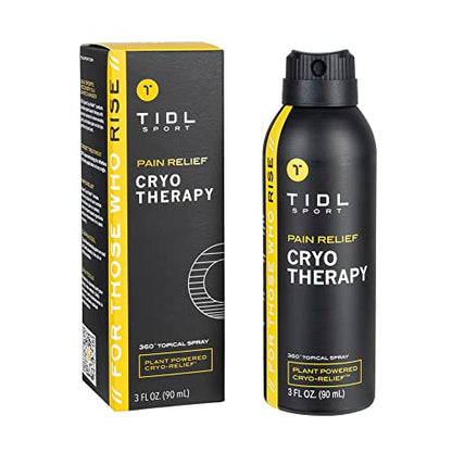TIDL Cryotherapy Spray - Advanced Pain Relief for Rapid Recovery, Instant Cooling