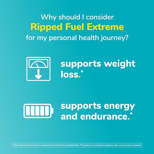 Twinlab Ripped Fuel Extreme - Energy Supplement to Support Weight Management & Muscle Health