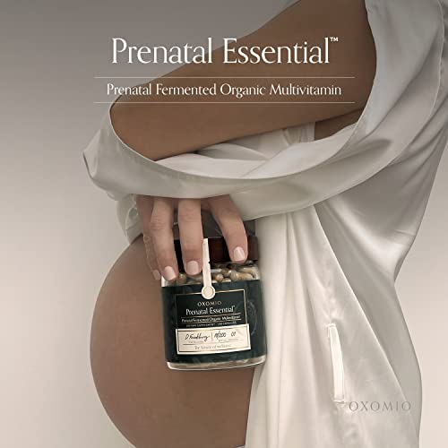 OXOMIO - Prenatal Essential - Prenatal Fermented Organic Multivitamin Higher bioavailability OXOMIO