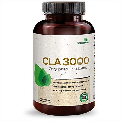 Futurebiotics CLA 3000 Extra High Potency - Non-Stimulating Conjugated Linoleic Acid