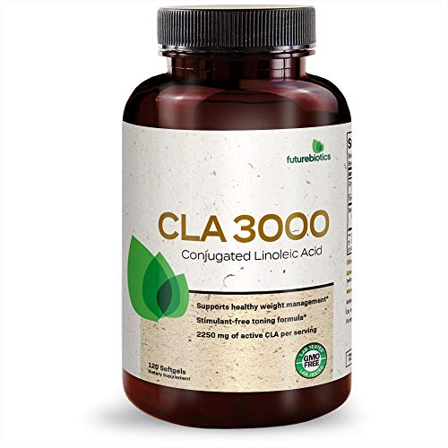 Futurebiotics CLA 3000 Extra High Potency - Non-Stimulating Conjugated Linoleic Acid Futurebiotics