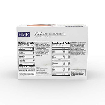 HMR "Classic" 800 Shake Meal Replacement Mix | Chocolate Shake Powder to Support Healthy