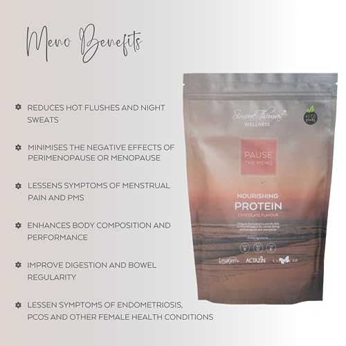 Simone Thomas Wellness Pause The Meno Vegan Chocolate Protein Powder Simone Thomas Wellness