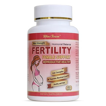 Wins Town Fertility Tablet for Women with Prenatal Vitamins, Female Fertility Supplement
