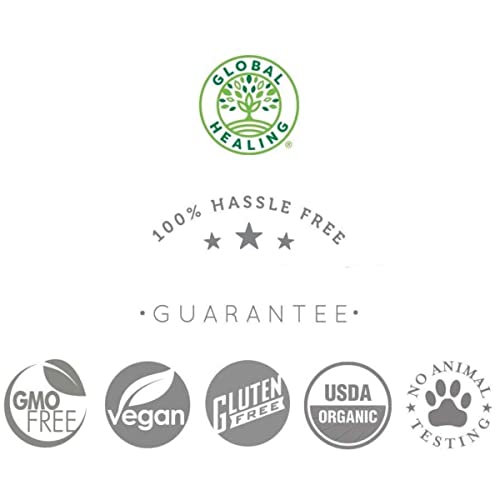 Global Healing Liver Health - Natural Vegan Liquid Drops Supplement Supports Liver