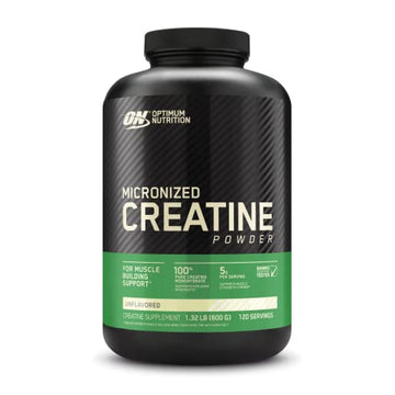 Optimum Nutrition Micronized Creatine Monohydrate Powder, Unflavored, Keto Friendly