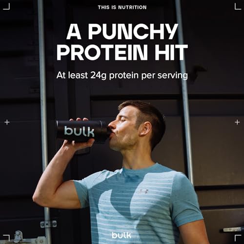 Bulk Soya Protein Isolate Powder, Vegan Protein Shake, Salted Caramel, 1 kg Bulk