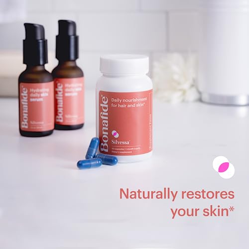 Bonafide Silvessa Hydrating Daily Skin Serum – Hormone-Free, Drug-Free Support for Skin During Menopause Bonafide