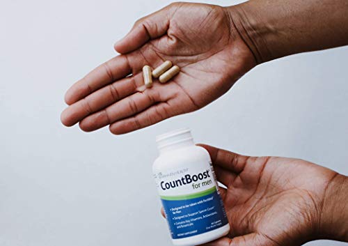 CountBoost for Men - Male Fertility Supplement to Support Count - with Ashwagandha, Maca Fairhaven Health