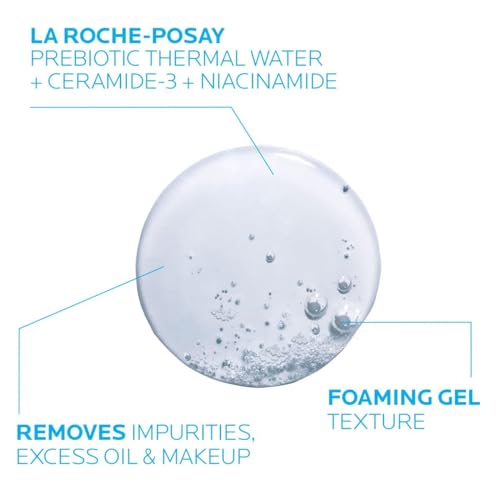 La Roche-Posay Toleriane Purifying Foaming Facial, Oil Free Face Wash