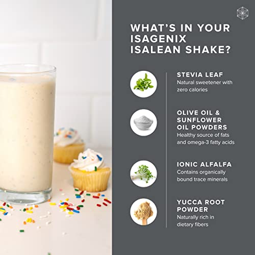 Isagenix IsaLean Shake - Meal Replacement Protein Shake Supports Healthy Weight & Muscle