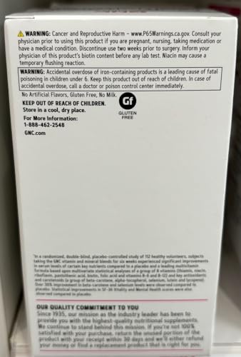 GNC Women's Ultra Mega Multivitamin | Supports Overall Health and Wellness in Women