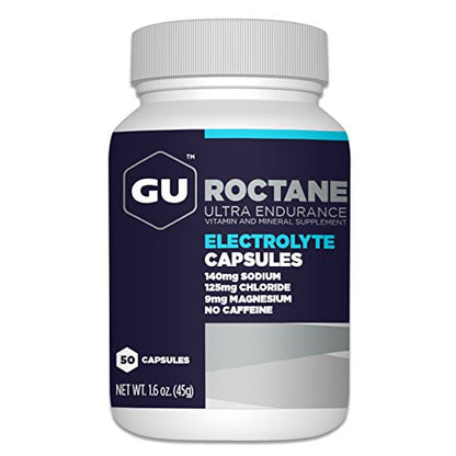 GU Energy Variety Pack, Roctance Ultra Endurance Electrolye Capsules
