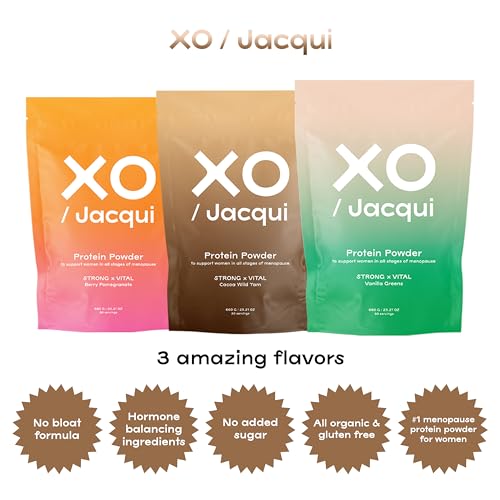 Organic & Vegan Protein Powder for Women Cacao-Chocolate Wild Yam – Delicious Protein Powder XO Jacqui