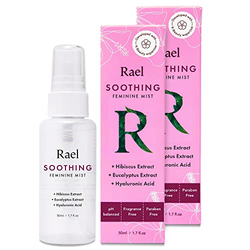 Rael Feminine Spray, Soothing Mist - pH Balance, Intimate Spray for Women, Unscented