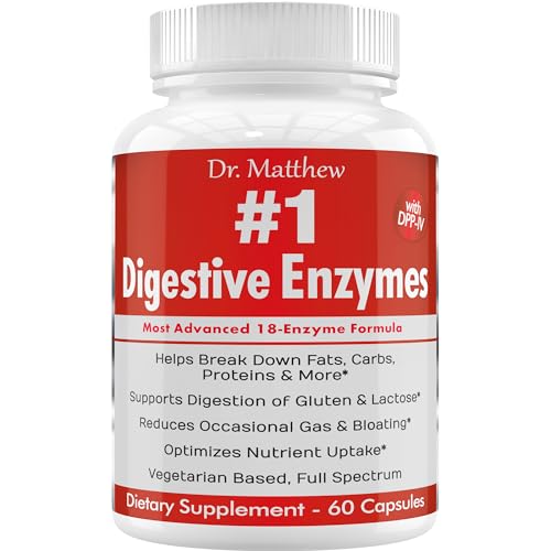 Best Digestive Enzymes for Women & Men with Lactase Lipase Amylase Dr. Matthew