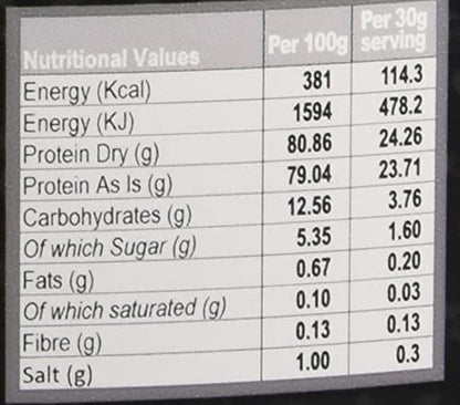 The Bulk Protein Company – SERIOUS PROTEIN – Protein Powder – 4kg – Low Carb