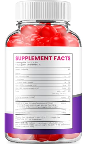 Keto Drops ACV Gummies - Advanced Formula Drops Keto Plus ACV Gummies Apple