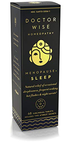 Hyland’s Menopause Natural Homeopathic Relief of Sleeplessness, Assorted, 68 Count