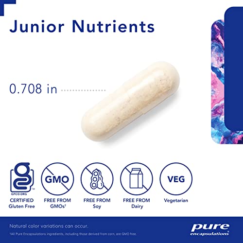 Pure Encapsulations Junior Nutrients, 120 Capsules