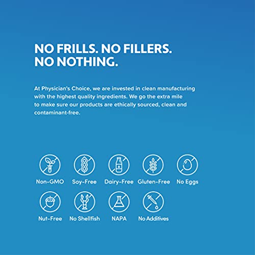 Physician's CHOICE Glucosamine Chondroitin MSM - Phytodroitin Plant-Based Chondroitin Physician's CHOICE