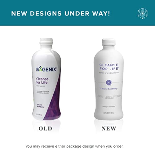 Isagenix Cleanse for Life - Detox Cleanse Drink with Vitamin B12, Niacin and Vitamin B6 Isagenix