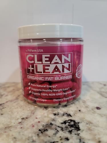 Clean+Lean-Organic Fat Burner by FitFarm USA - Worlds First Organic Fat Burner Supports FIT FARM USA