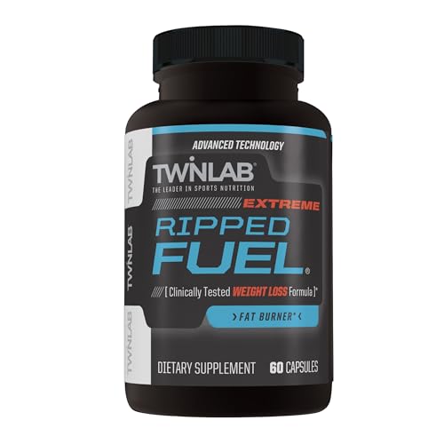 Twinlab Ripped Fuel Extreme - Energy Supplement to Support Weight Management & Muscle Health
